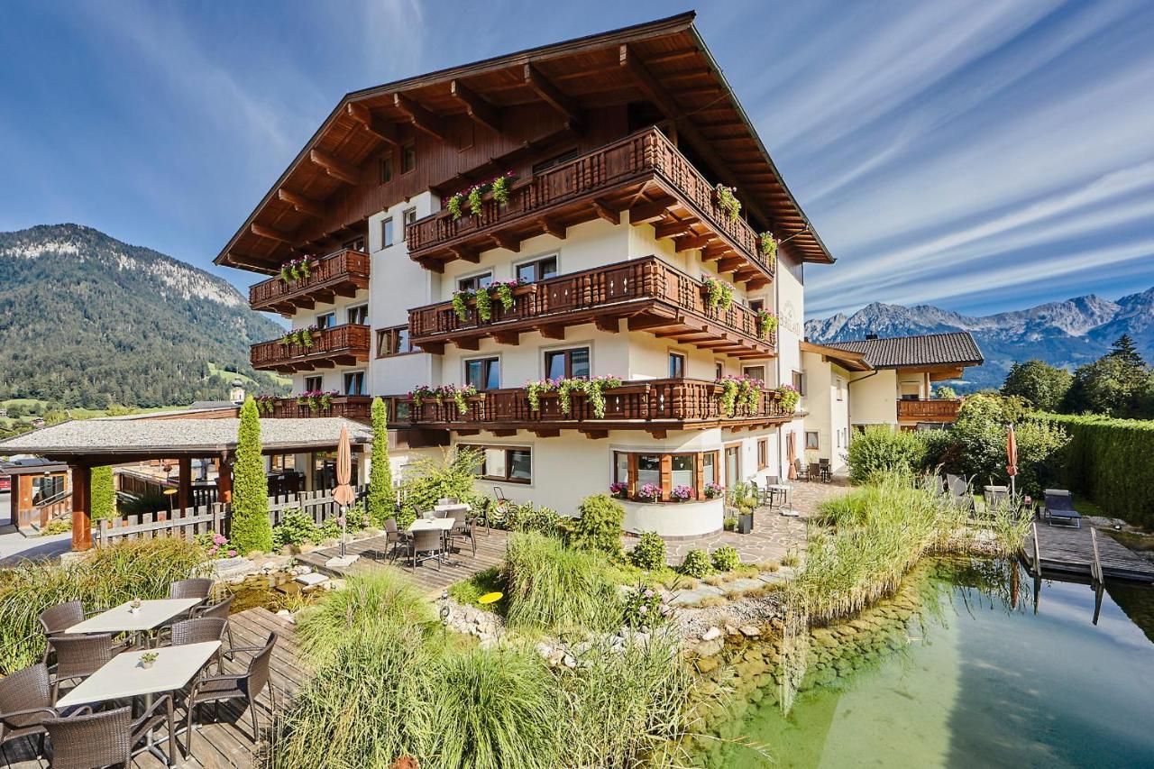 Aparthotel Bergland Soll Bagian luar foto